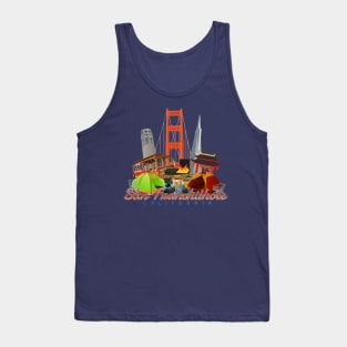 San Franshithole California Tank Top